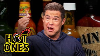 Adam Devine Shocks a Live Audience While Eating Spicy Wings